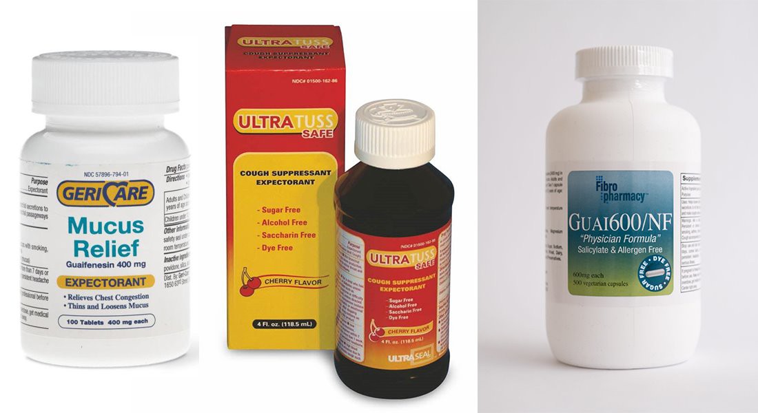 application of guaifenesin